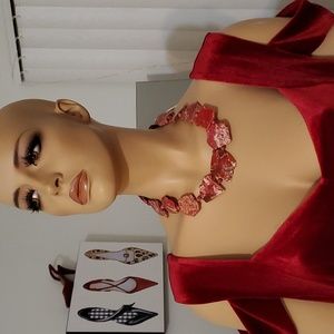 Iris & Lily Jasper Necklace